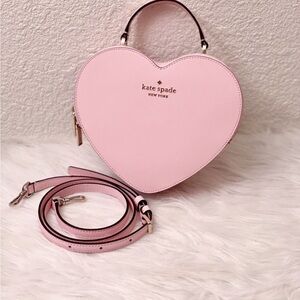 Kate Spade Blush Heart Crossbody Bag